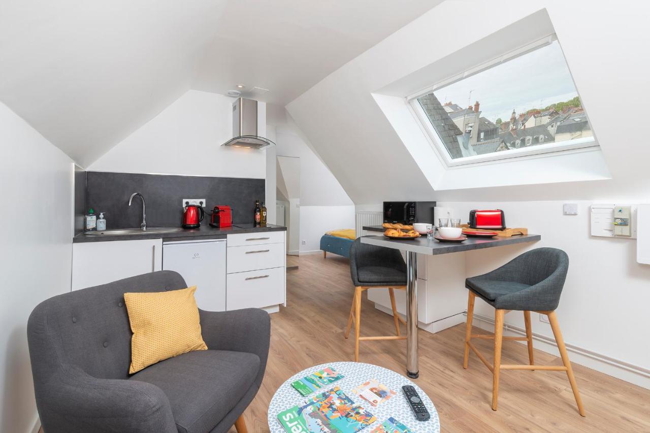 Apartmán Hyper Centre 14 Rue Valdemaine Angers Pokoj fotografie