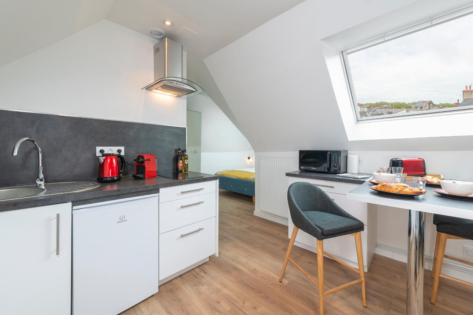 Apartmán Hyper Centre 14 Rue Valdemaine Angers Pokoj fotografie
