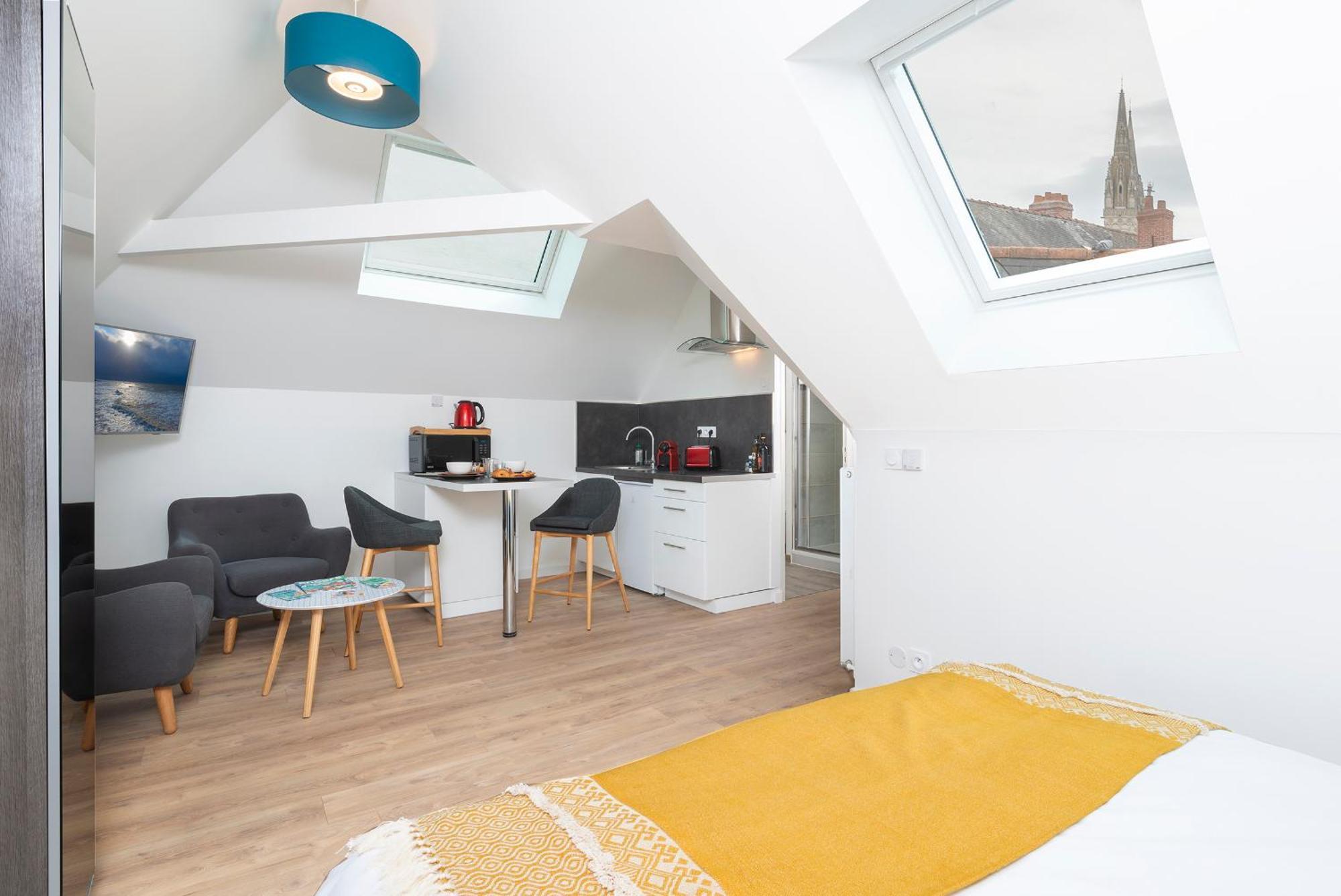 Apartmán Hyper Centre 14 Rue Valdemaine Angers Pokoj fotografie